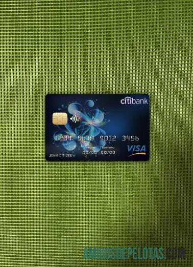 Costa do Marfim Citi Bank Visa Card Photolook Frente exemplo
